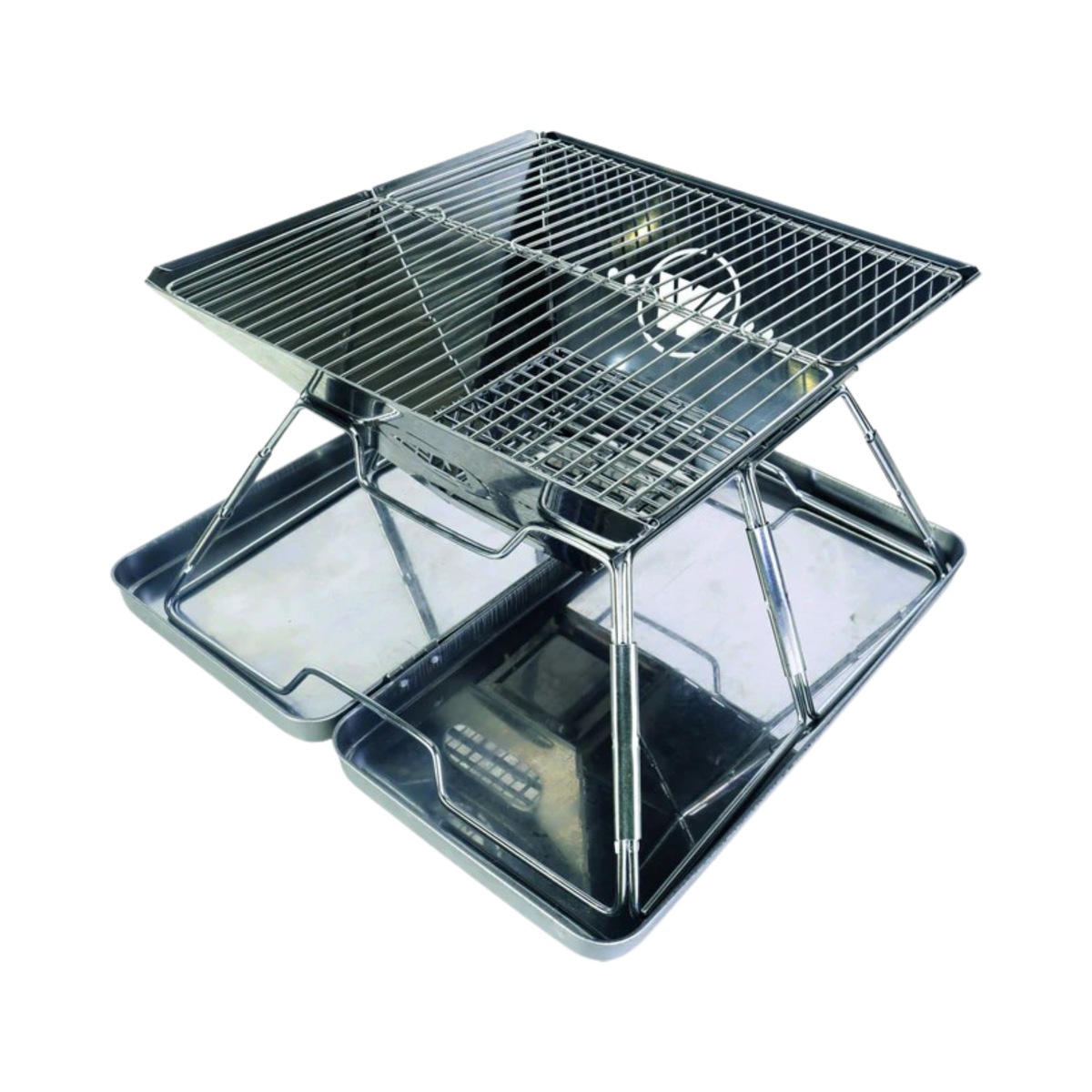 Wildtrak Frontier Folding BBQ Fire Pit Byron Bay Camping & Disposals