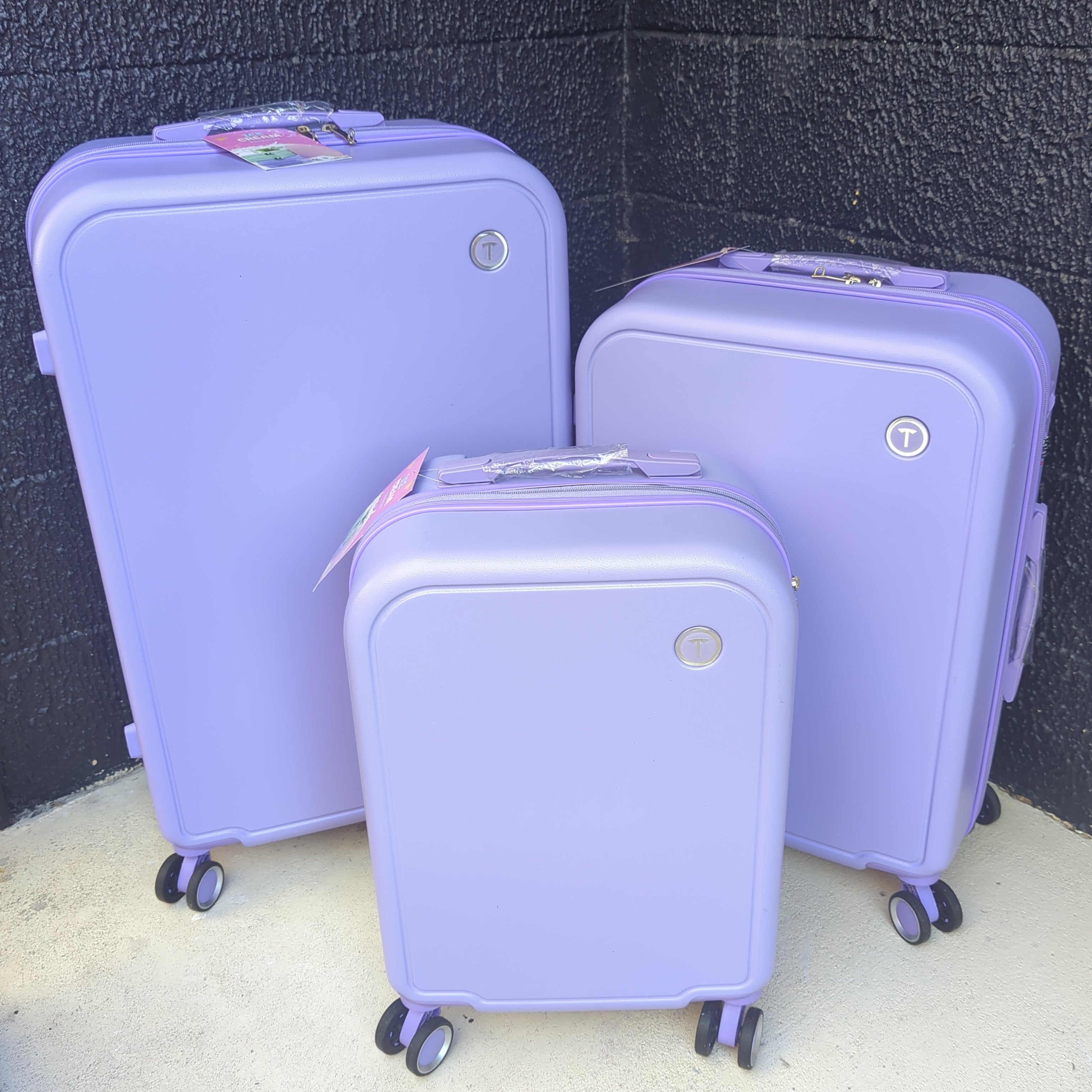 Ice Cream Collection Hardcover 4 Wheel Trolley Luggage