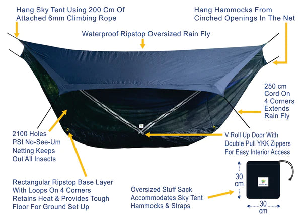 Hammock Bliss Sky Tent 2