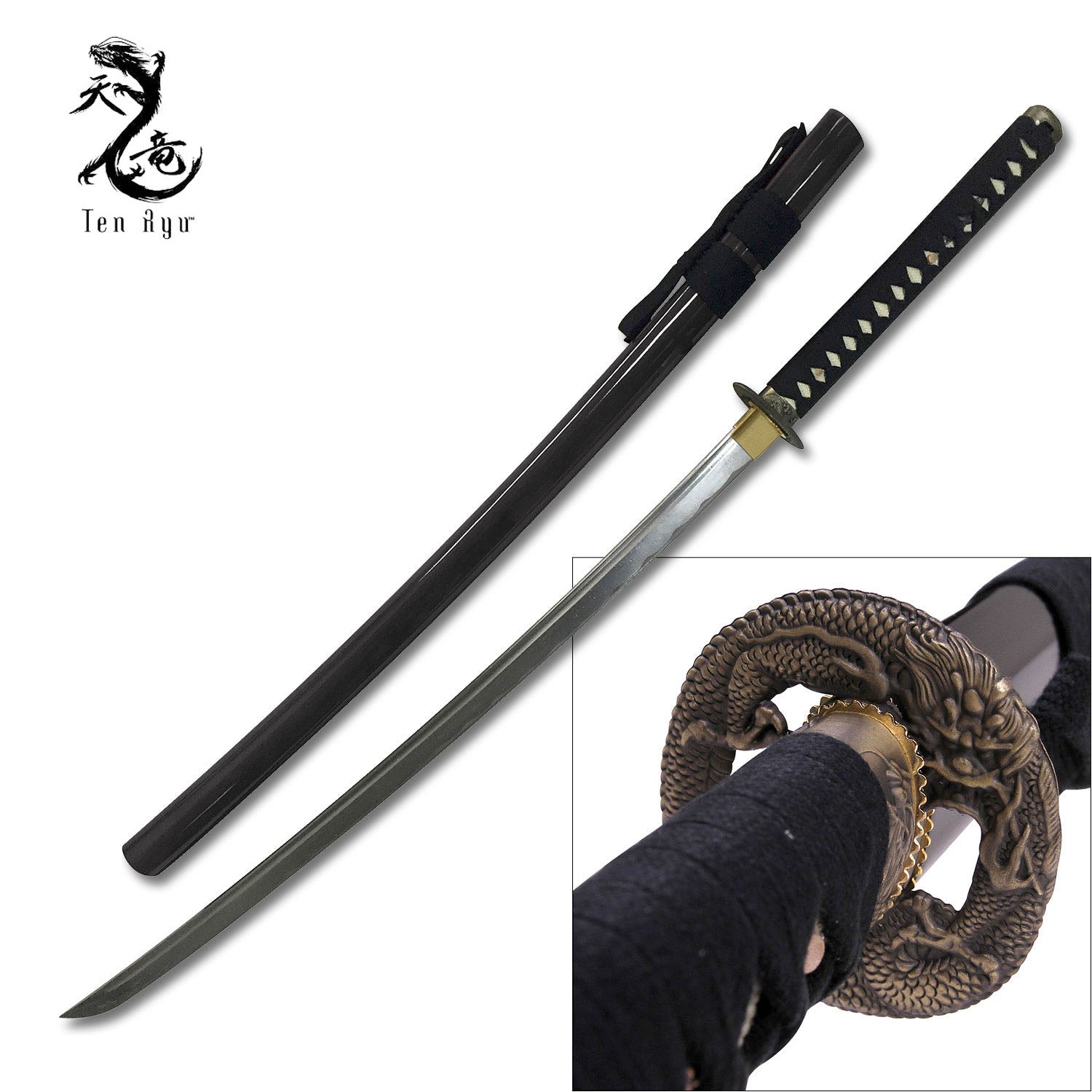 Ten Ryu Dragon Samurai Sword