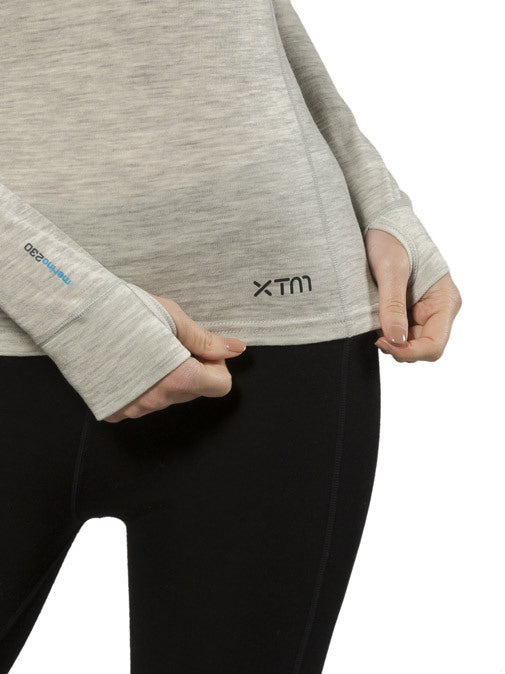 XTM 100% Merino Baselayer Ladies Long Sleeve Top - 230gsm