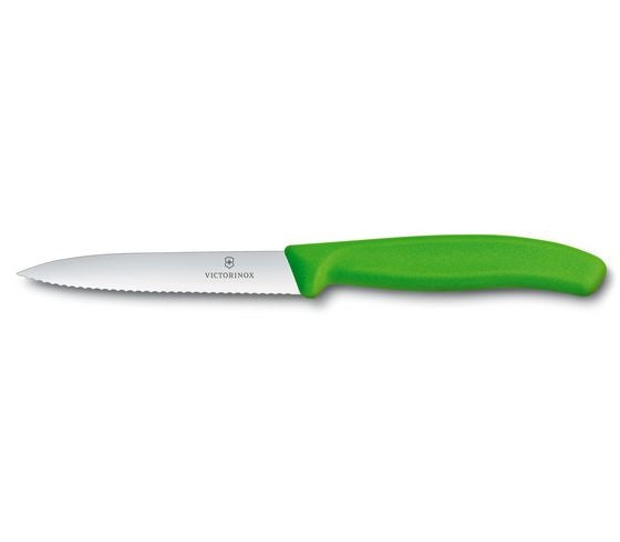 Victorinox Serated Paring Knife Pointed Tip 10cm