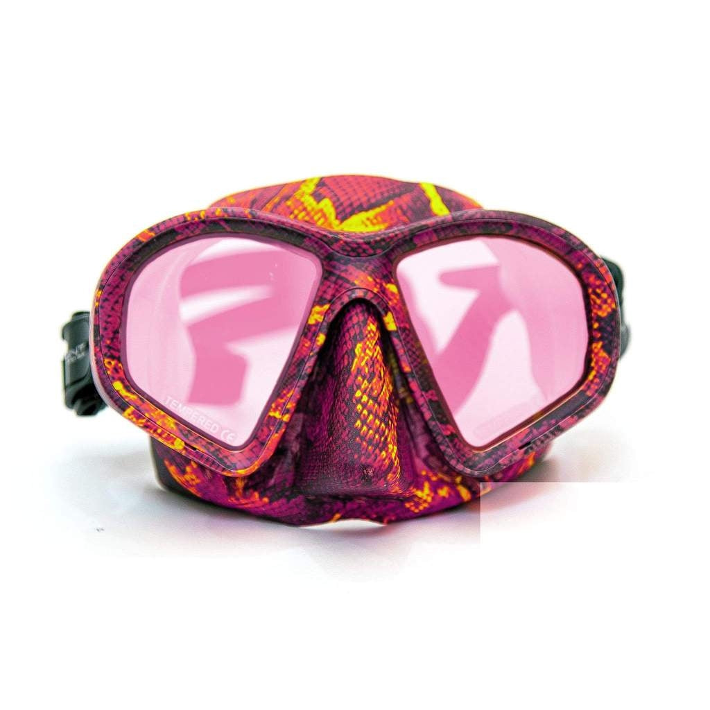 Huntmaster Harbinger Diving Mask - Pink Camo
