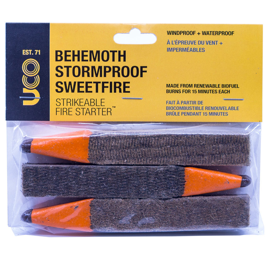UCO Behemoth Stormproof Sweetfire Strikeable Fire Starter