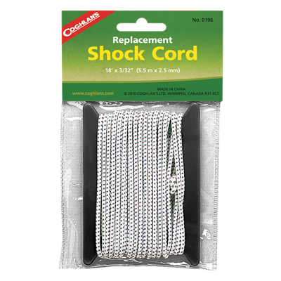 Coghlans Replacement Shock Cord - 2.5mm x 5.5m