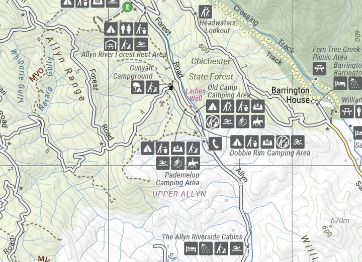 Hema Mid North Coast NSW Explorer Map