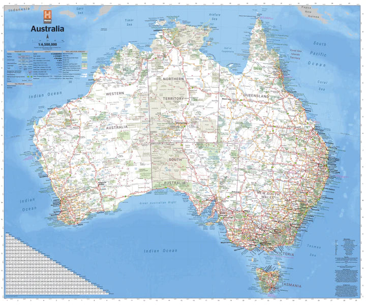 Hema Australia Handy Map