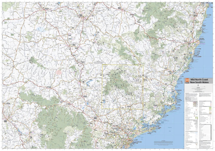 Hema Mid North Coast NSW Explorer Map