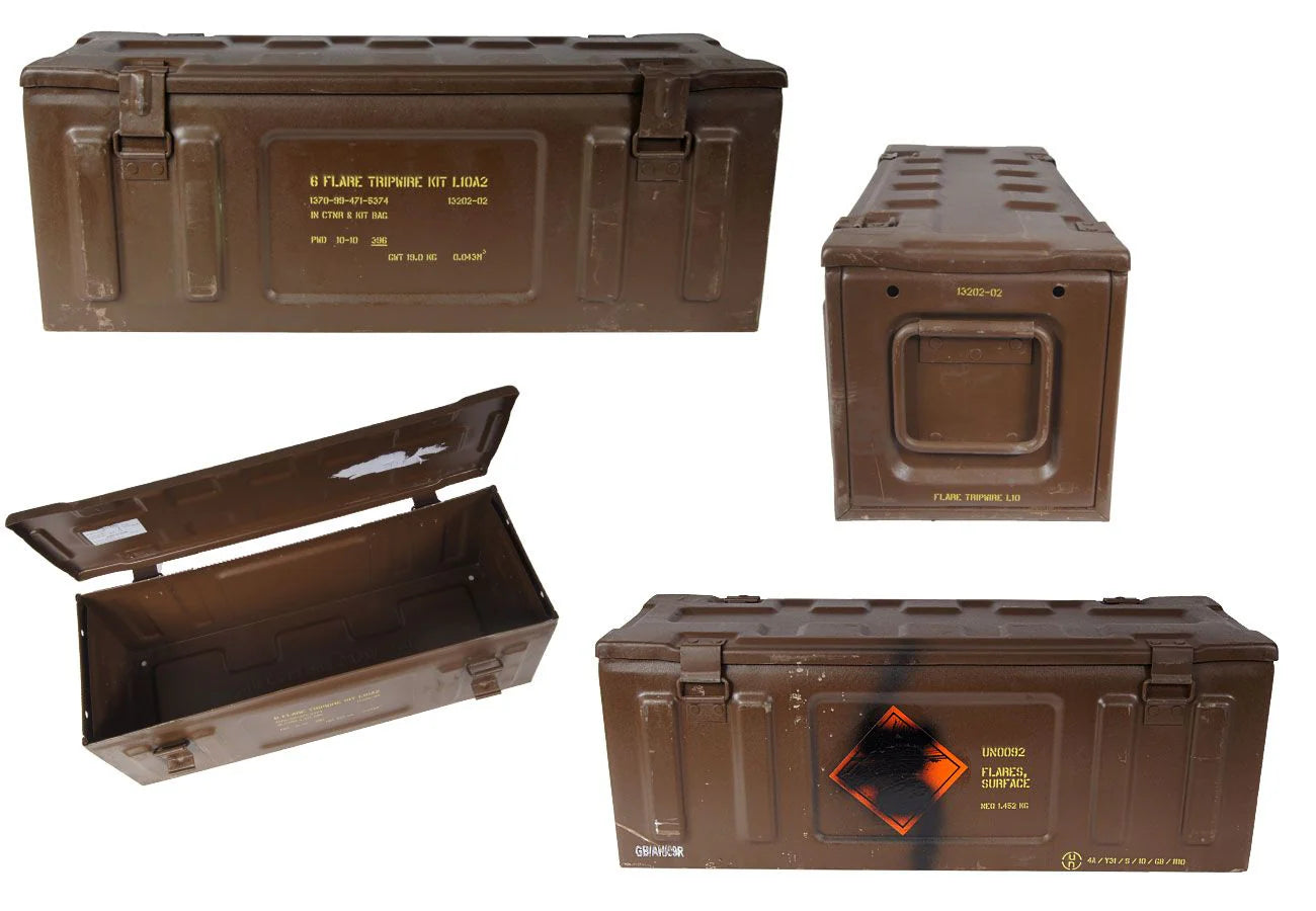 Armo Box Ex Army 65x24x24 cm Metal Ammo Box – Byron Bay Camping & Disposals