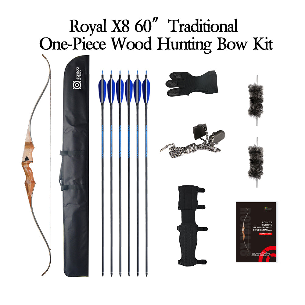 Sanlida Royal X8 Longbow Package - R/H #40