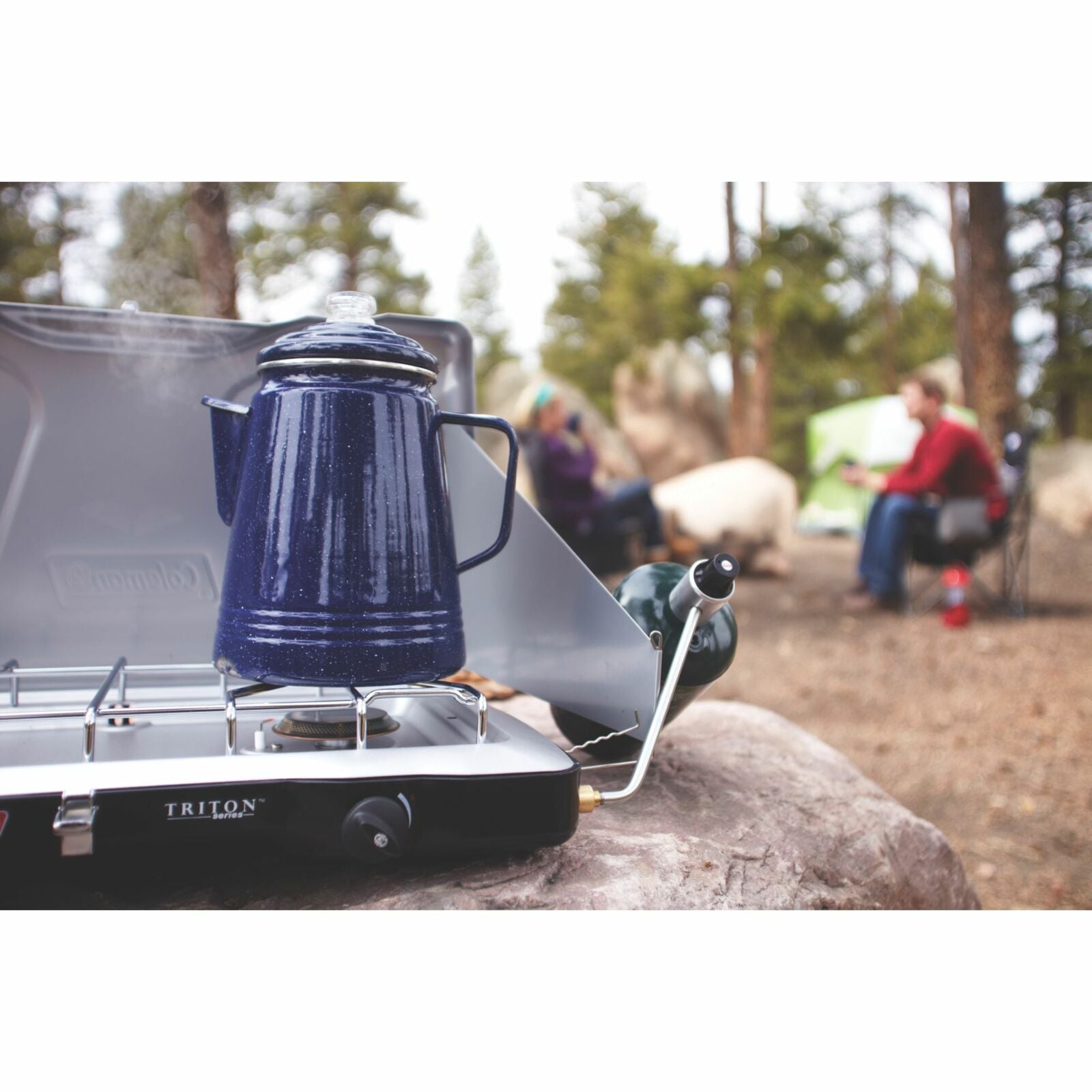Coleman Triton Insta Start 2 Burner Stove