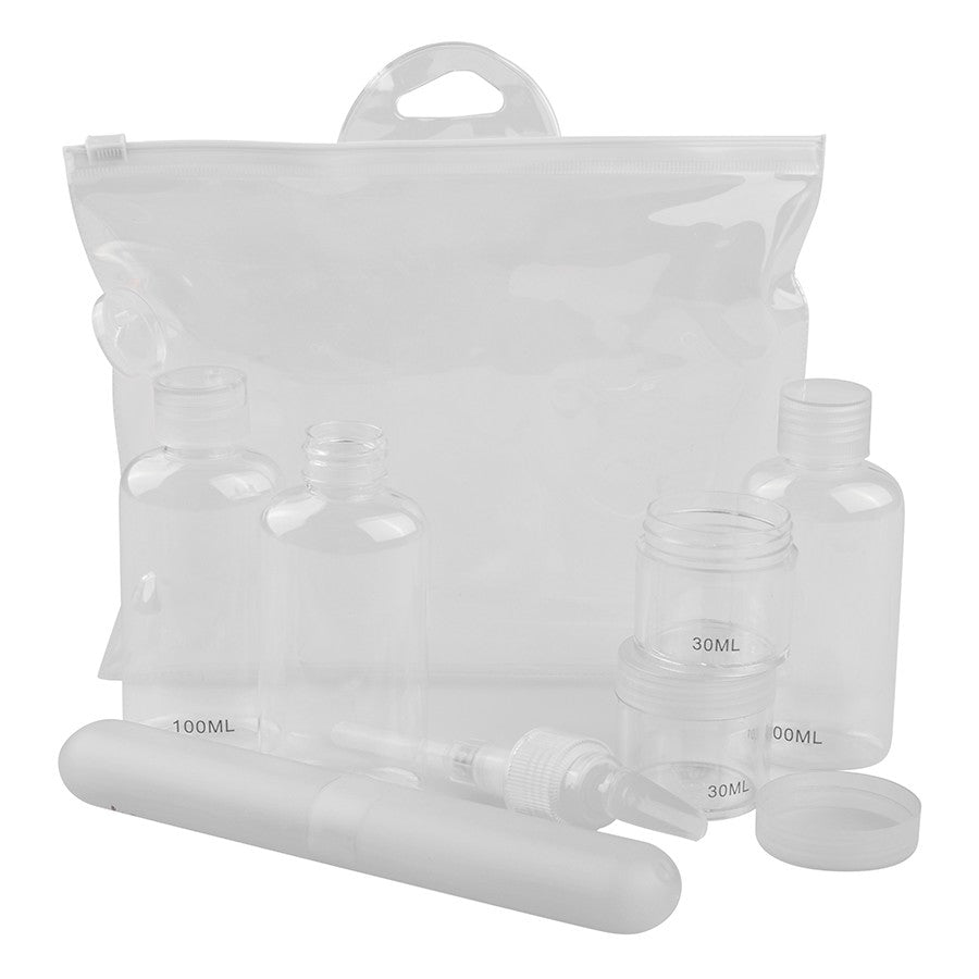 Globite 7 Piece Travel Bottle Set in Zip Lock Bag