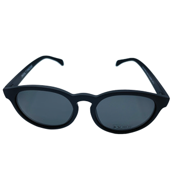 Insalt Polarised Eyewear - Finesse Round Black With Black Tint