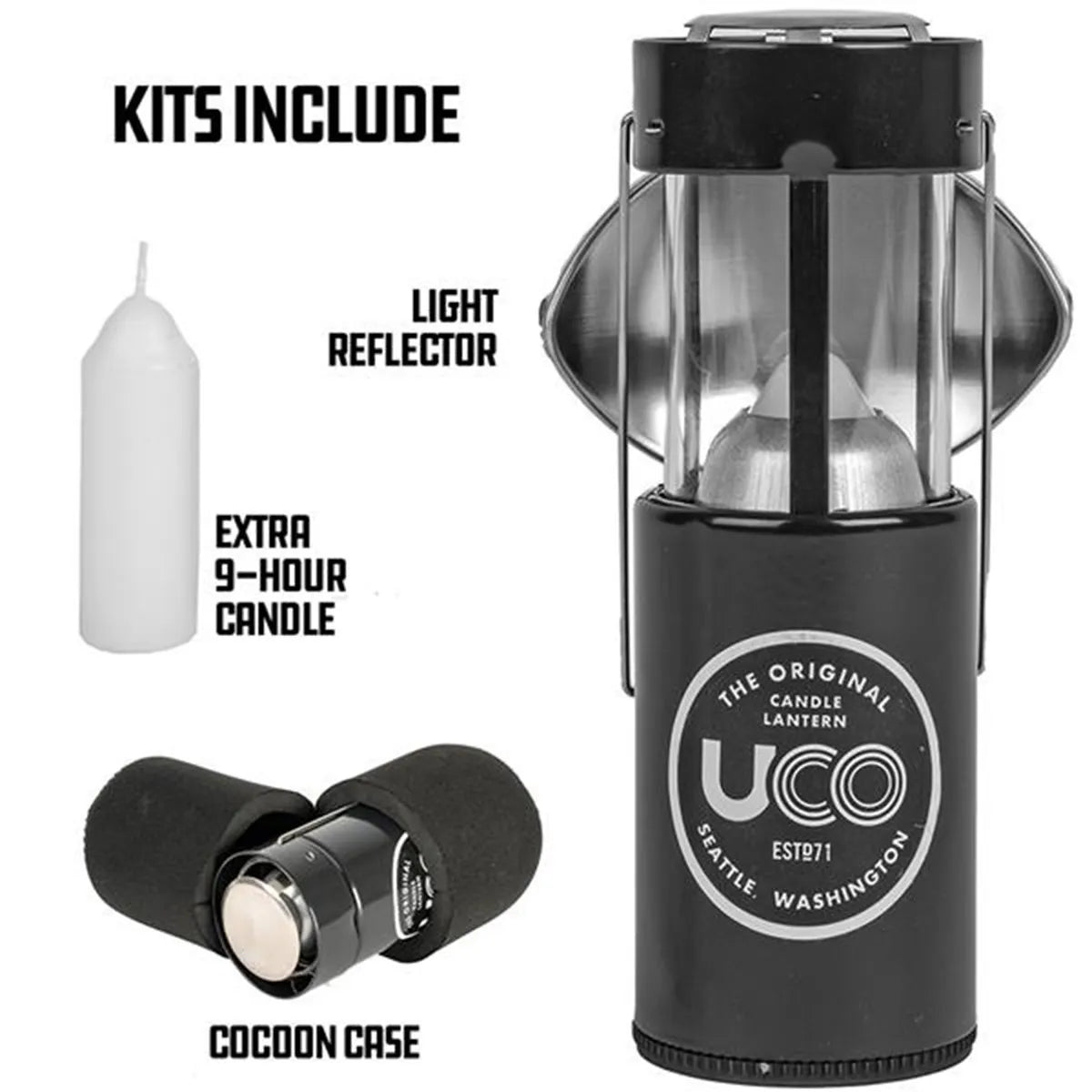 UCO Candle Lantern Kit 2.0