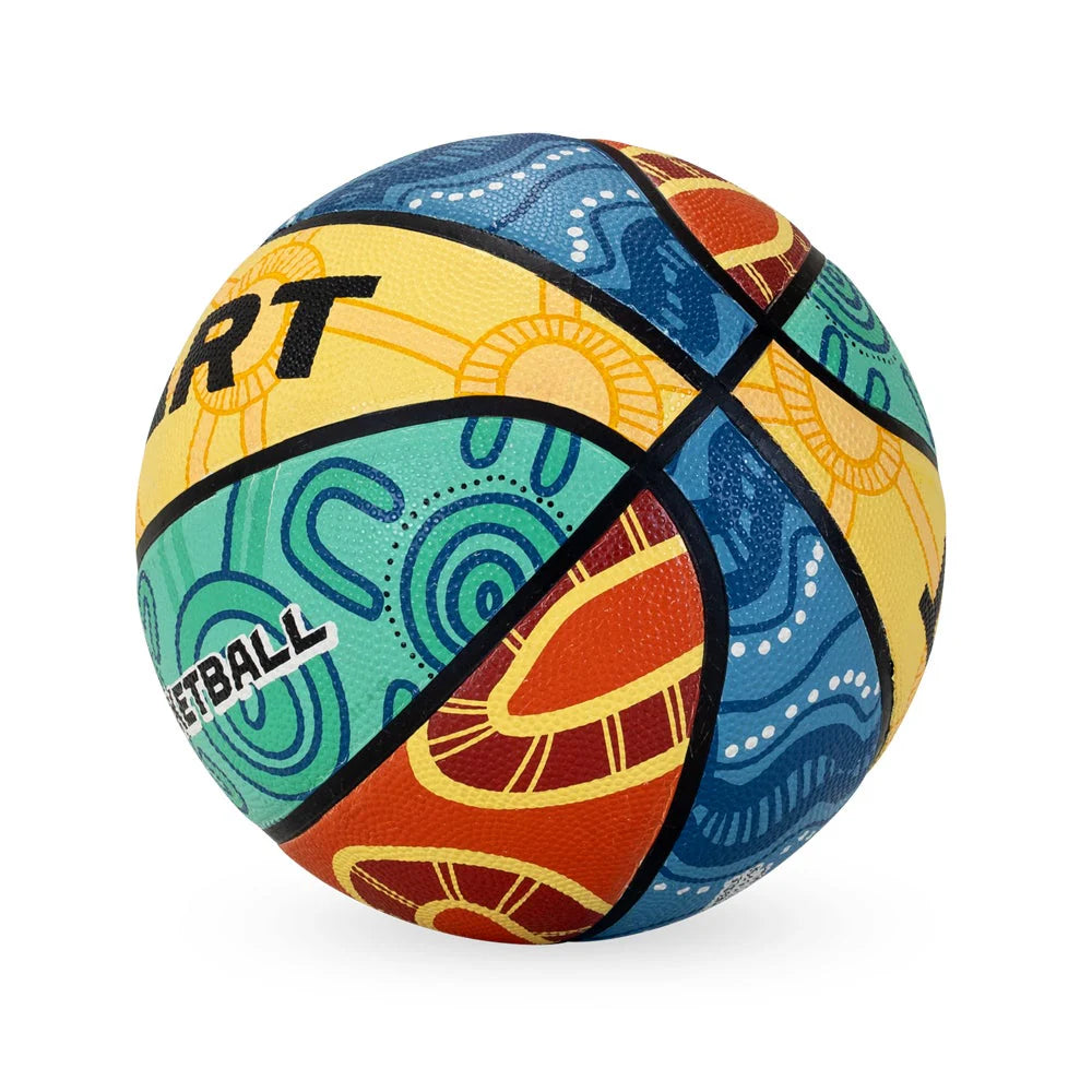 Hart Basketball Size 7 With Art