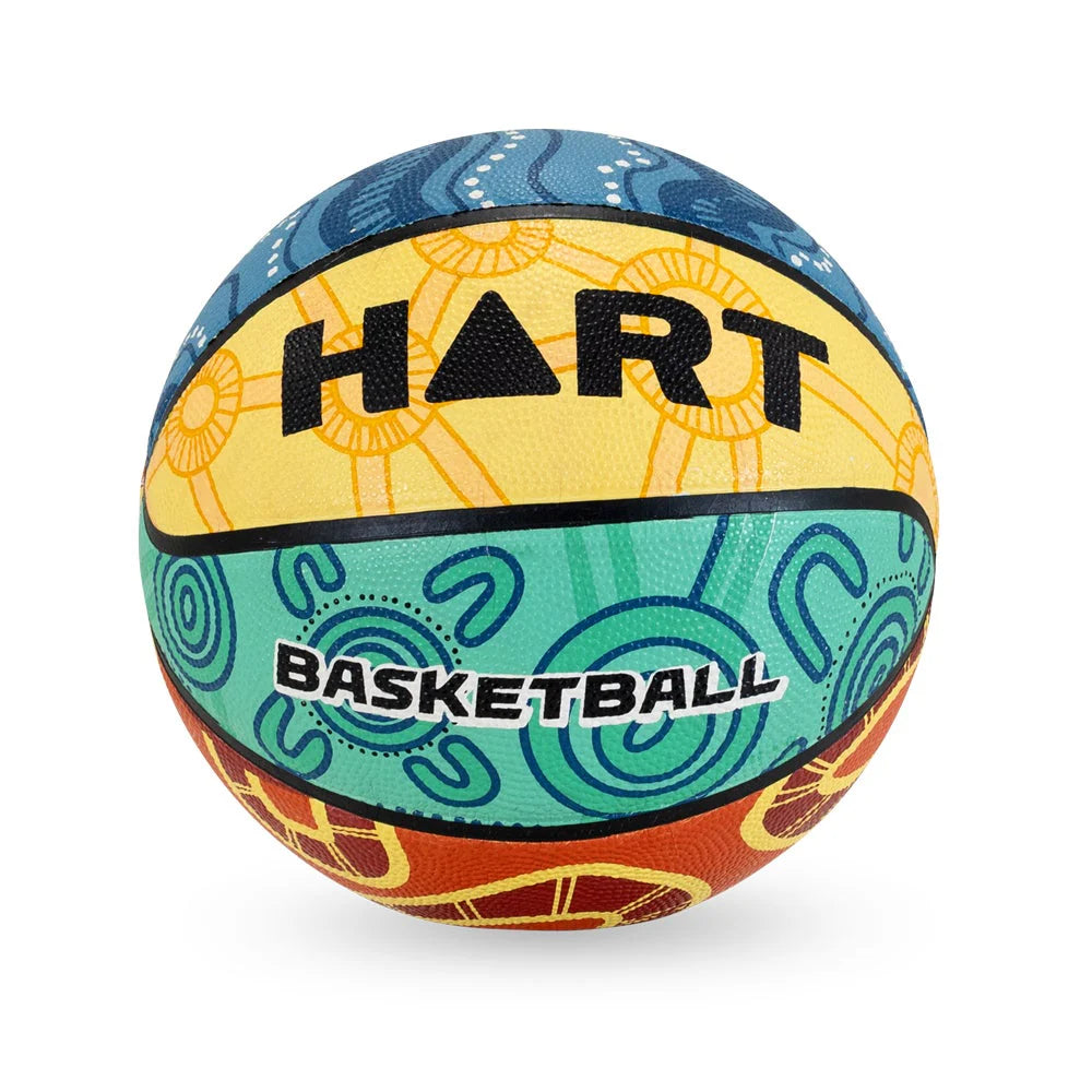 Hart Basketball Size 7 With Art