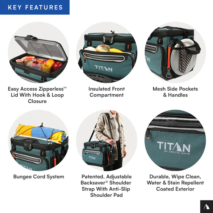 Titan by Arctic Zone™ 48 Can Zipperless HardBody® Cooler
