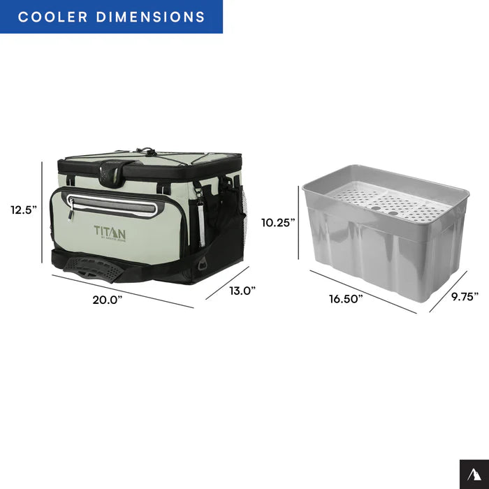Titan by Arctic Zone™ 48 Can Zipperless HardBody® Cooler