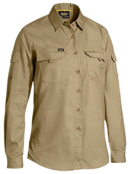 Bisley Womens X Airflow Lightweight Shirt - Long Sleeve
