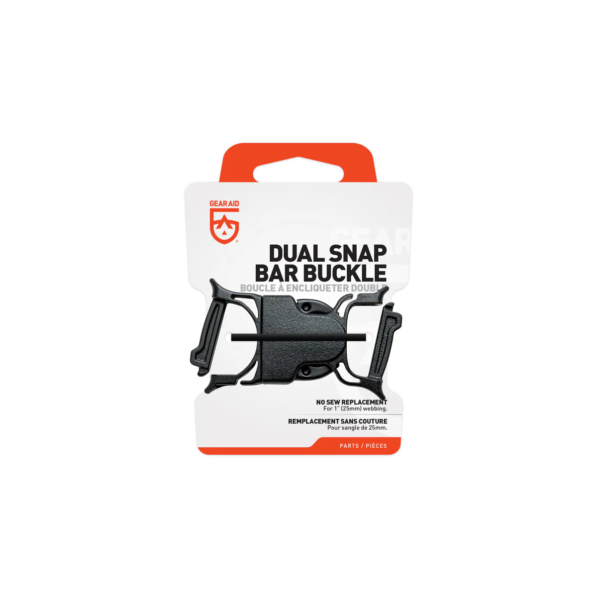 Gear Aid Dual Snap Bar Buckle - 25mm