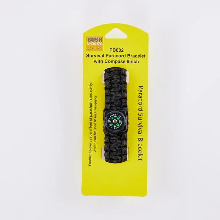 Bush Tracks Paracord Survival Bracelet
