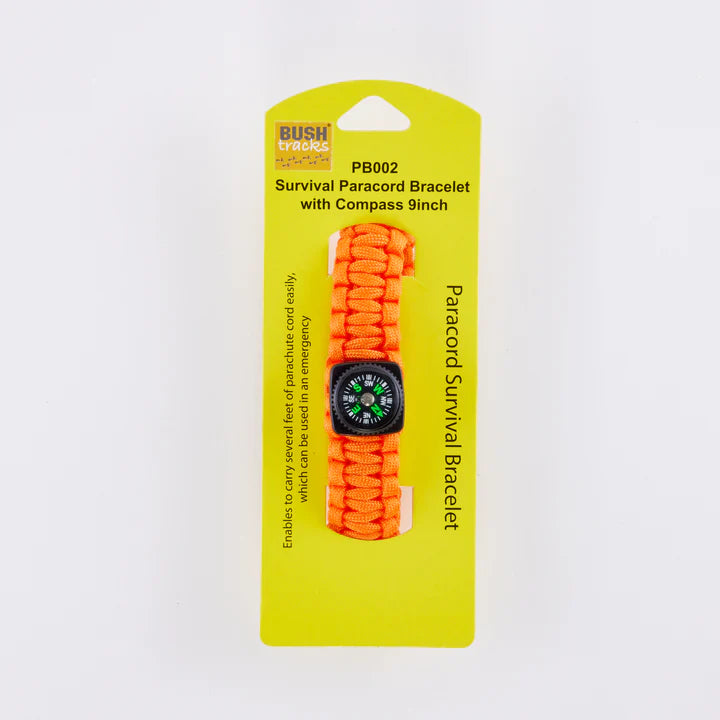 Bush Tracks Paracord Survival Bracelet