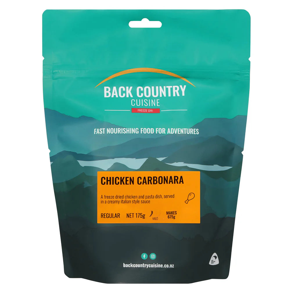 Back Country Freeze Dri Food - Chicken Cabonara