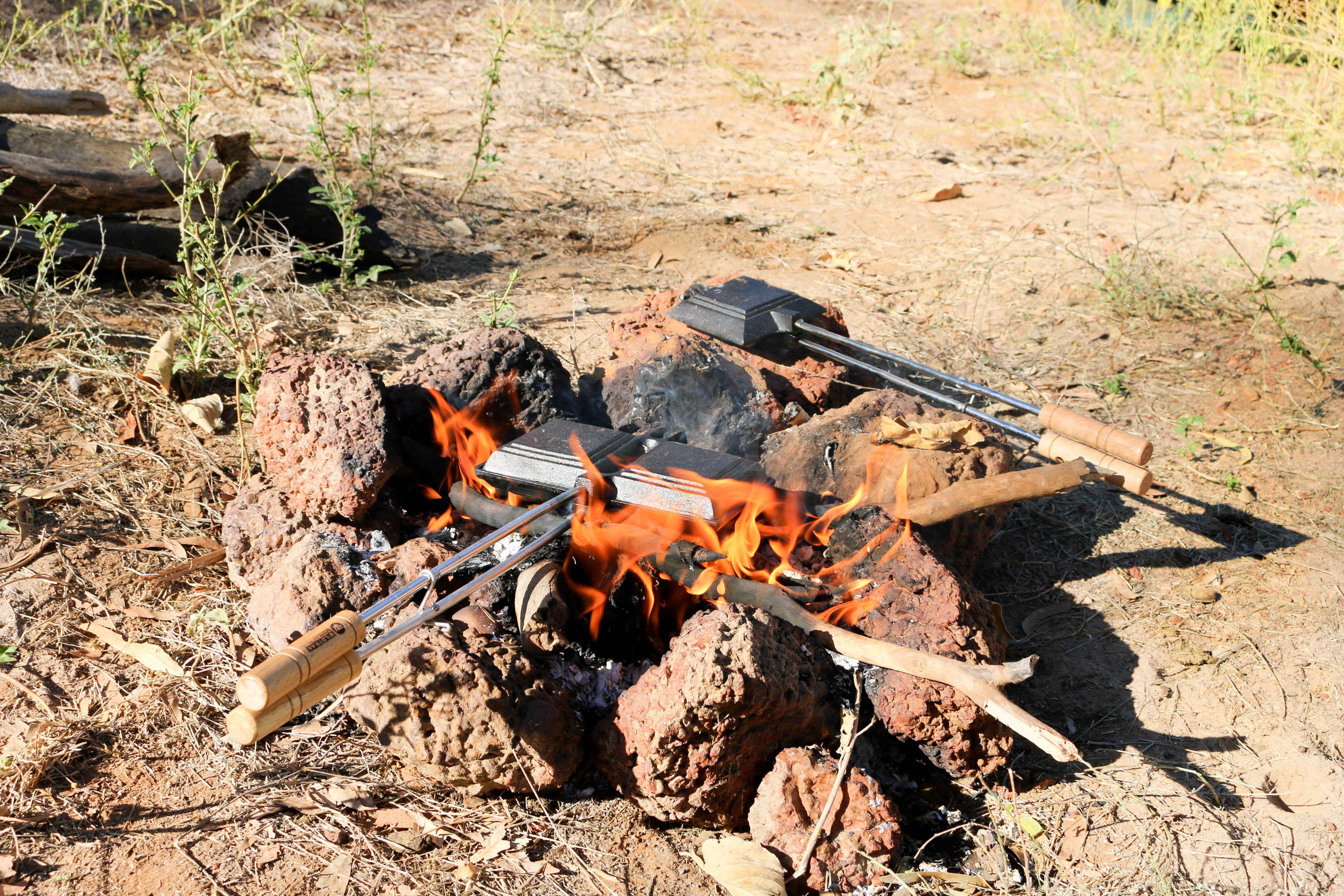 Wildtrak Cast Iron Jaffle Iron - Double