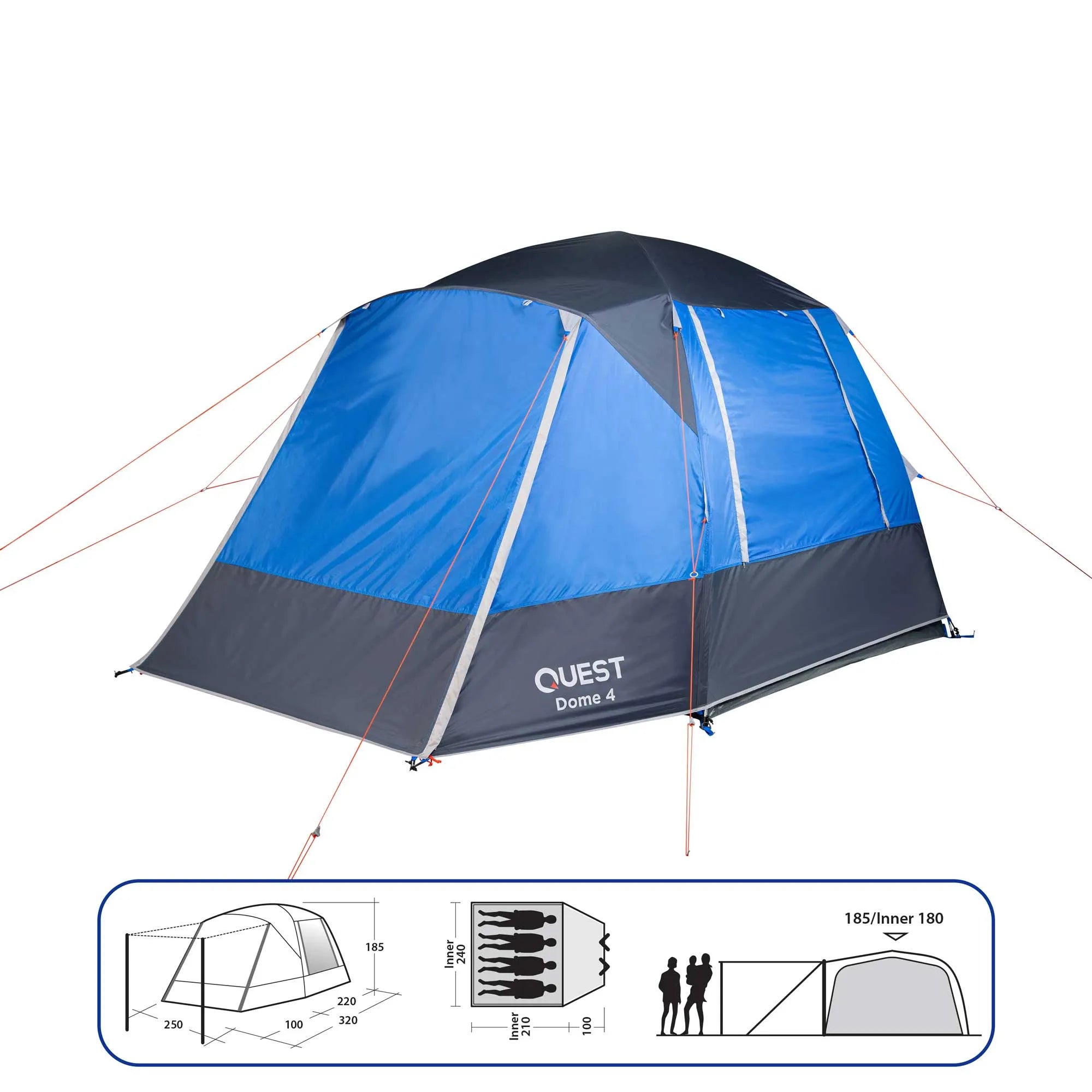 Quest Dome 4 Tent