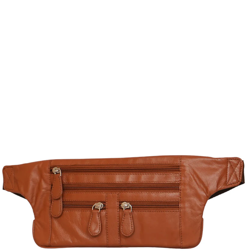Seira Fashions Genuine Goat Leather Bumbag