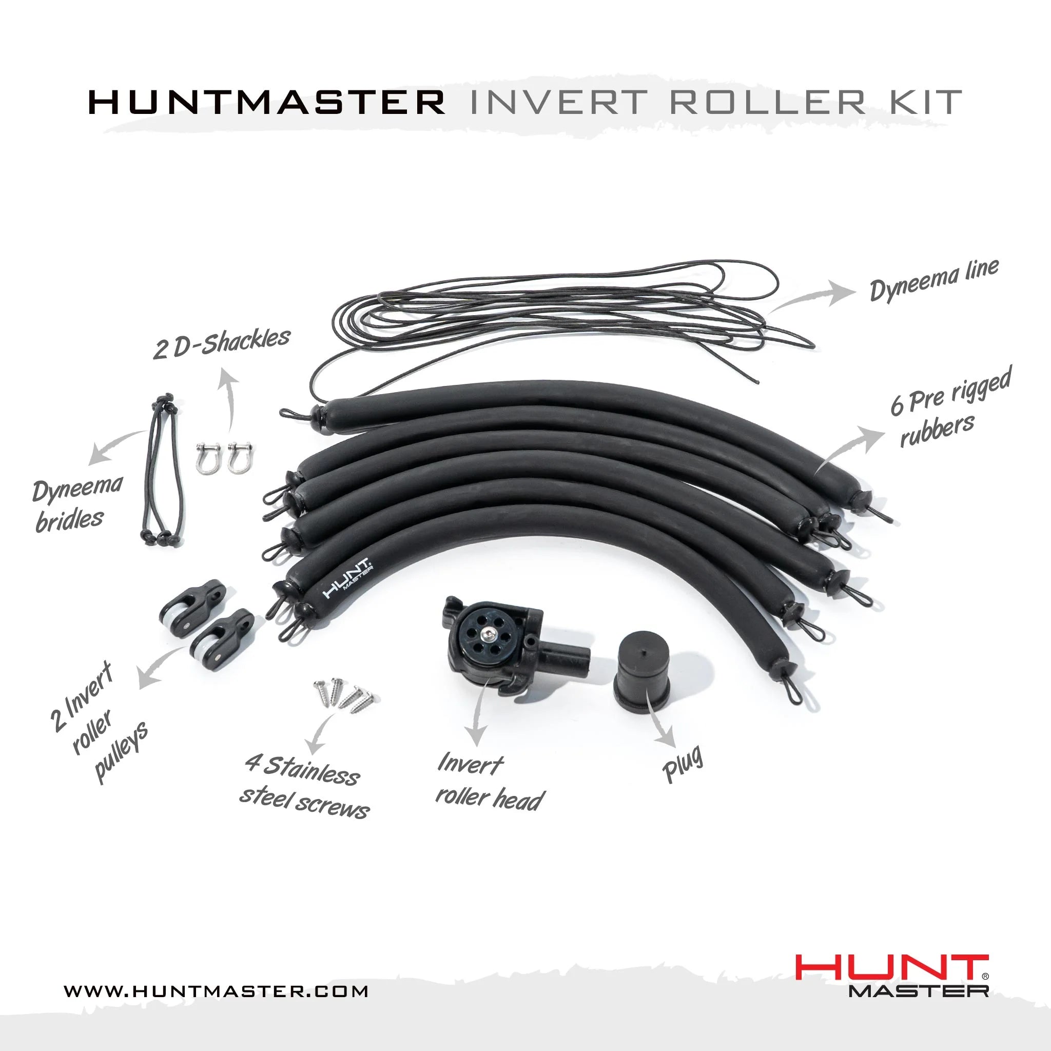 Huntmaster Invert Roller Head Kit 110cm - Woomera