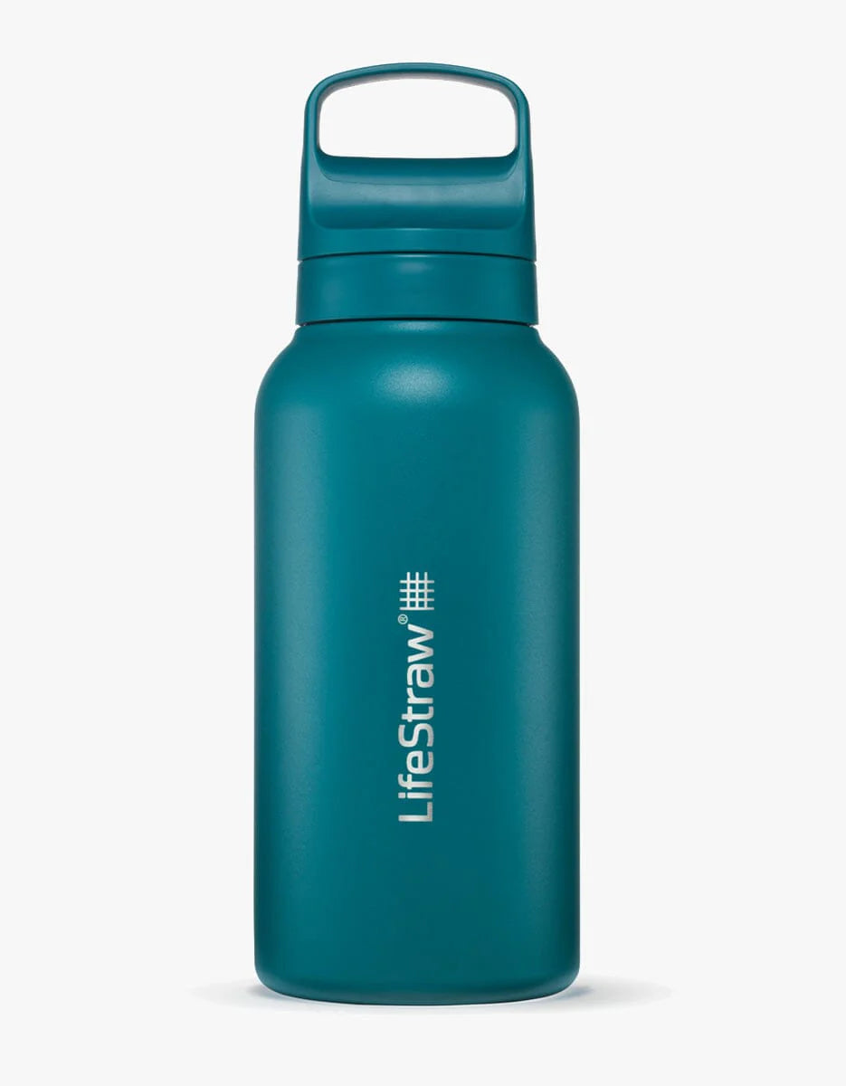 Lifestraw Go Series Stainless Steel Filter Bottle - 1 Litre