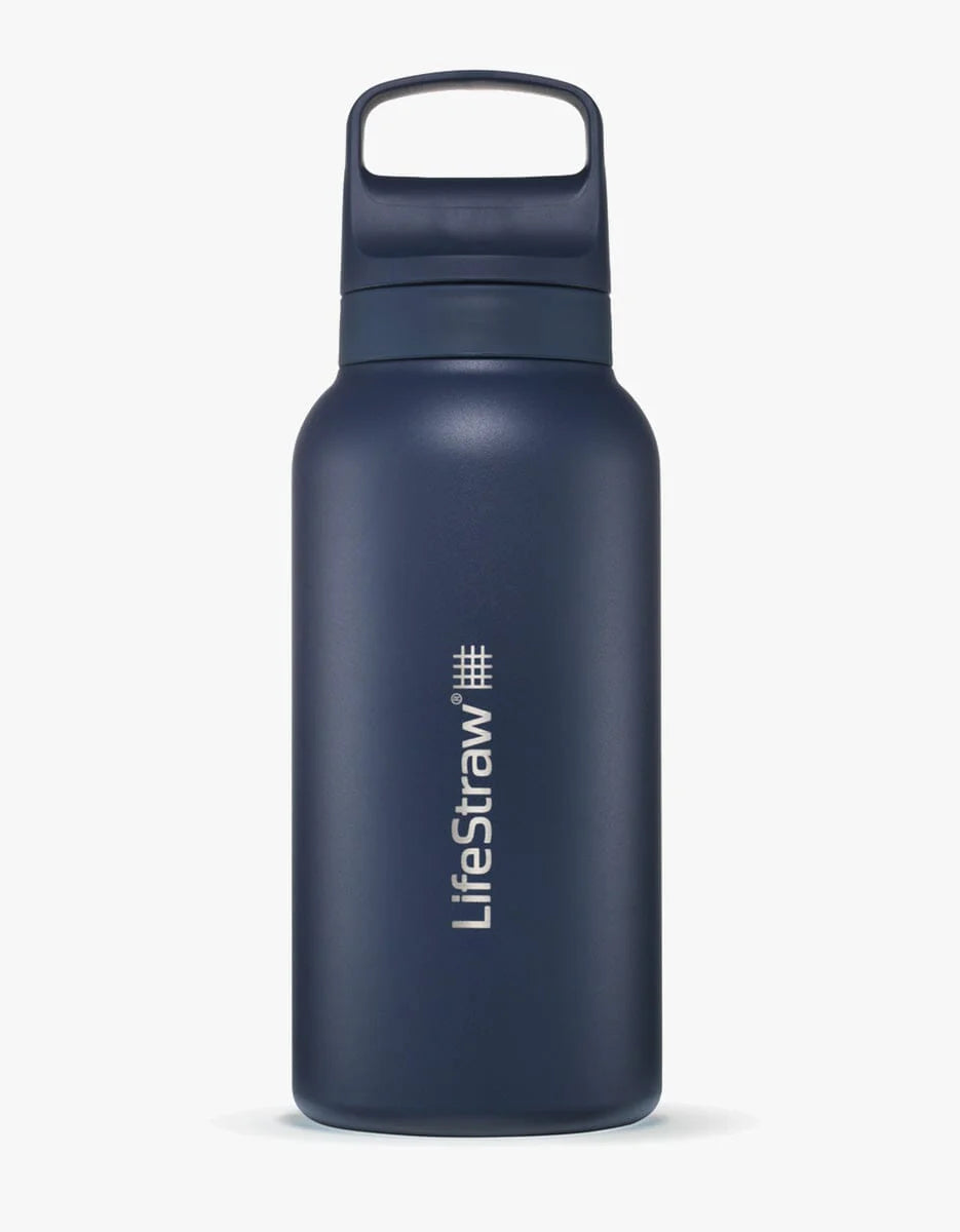 Lifestraw Go Series Stainless Steel Filter Bottle - 1 Litre