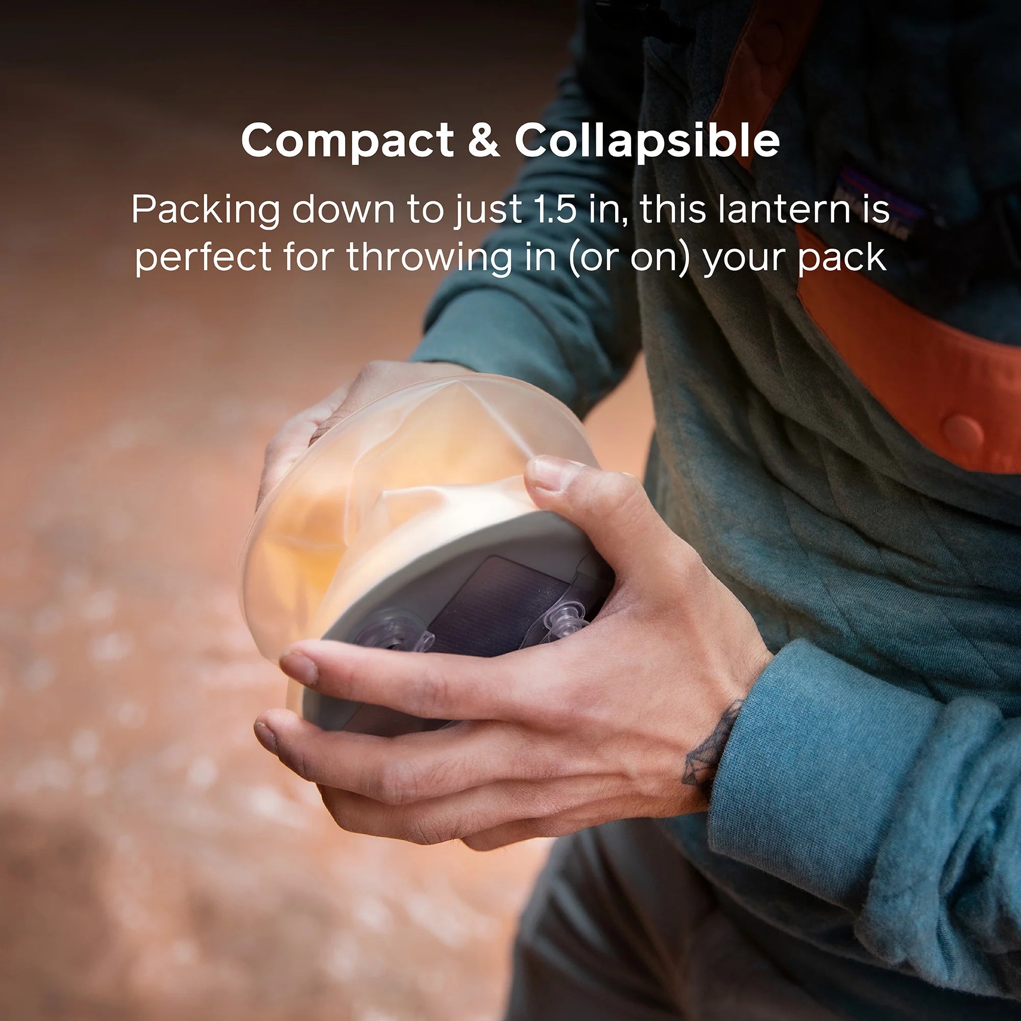 Biolite Luci Inflatable Solar Lantern -  Charge 360