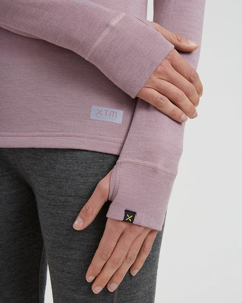 XTM 100% Merino Baselayer Ladies Long Sleeve Top - 230gsm