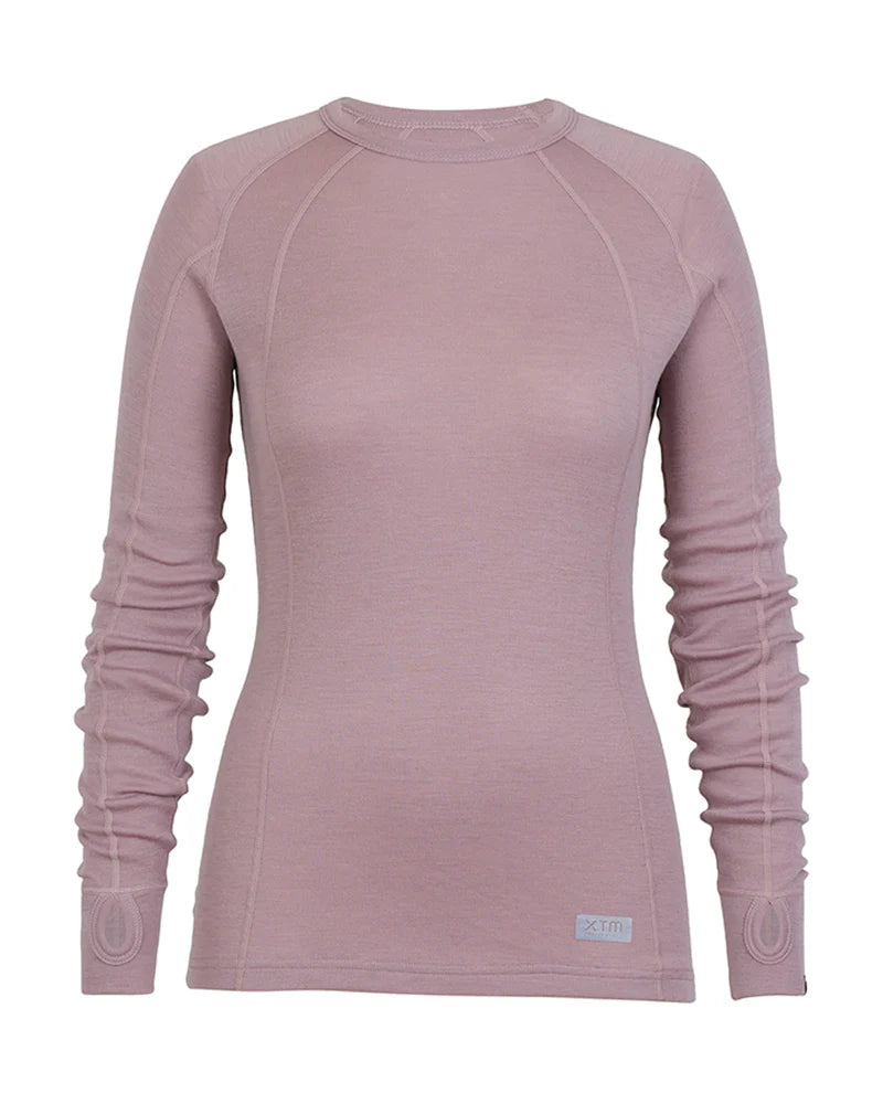 XTM 100% Merino Baselayer Ladies Long Sleeve Top - 230gsm