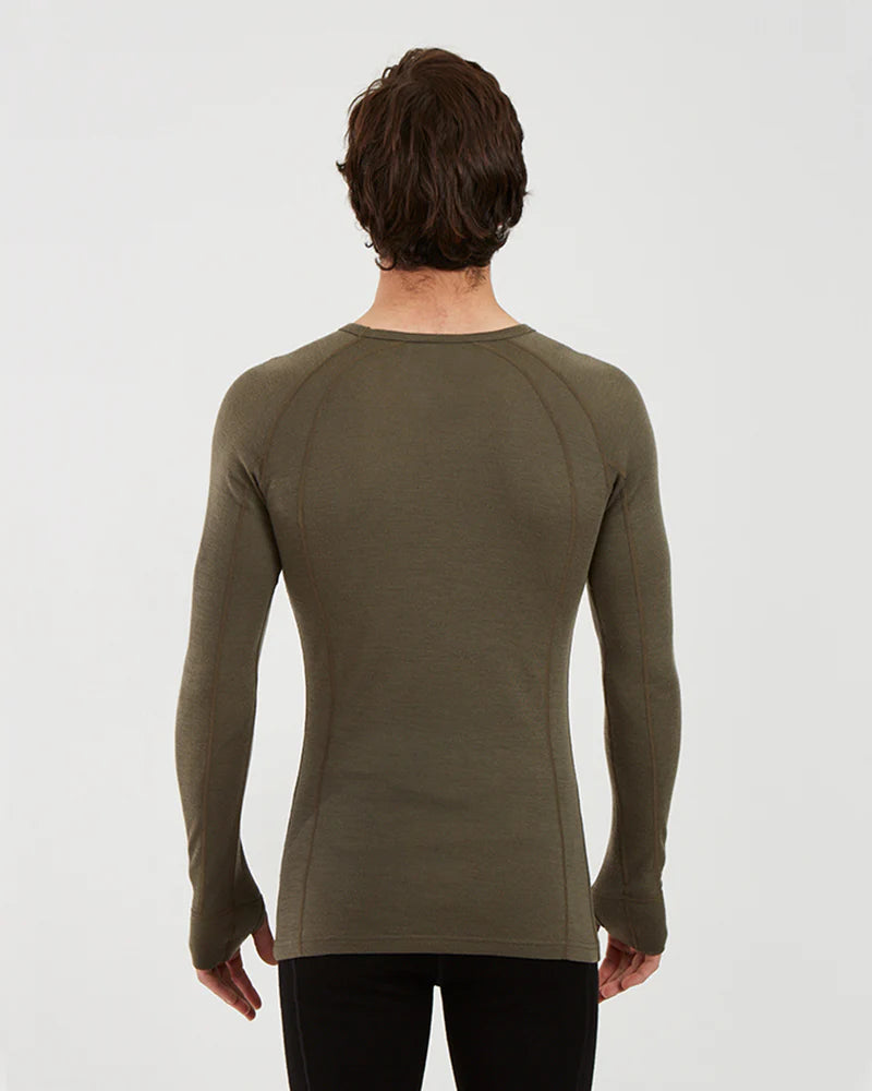 XTM 100% Merino Baselayer Mens Long Sleeve Top - 230gsm