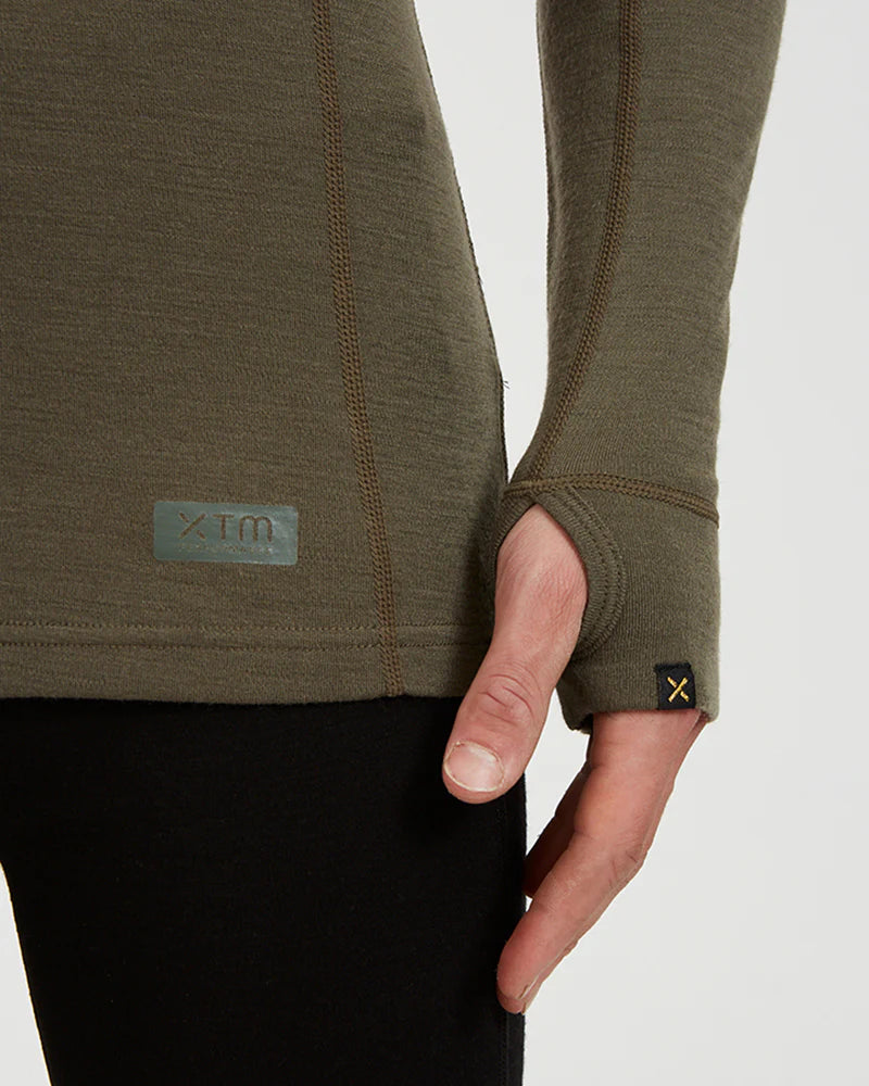 XTM 100% Merino Baselayer Mens Long Sleeve Top - 230gsm