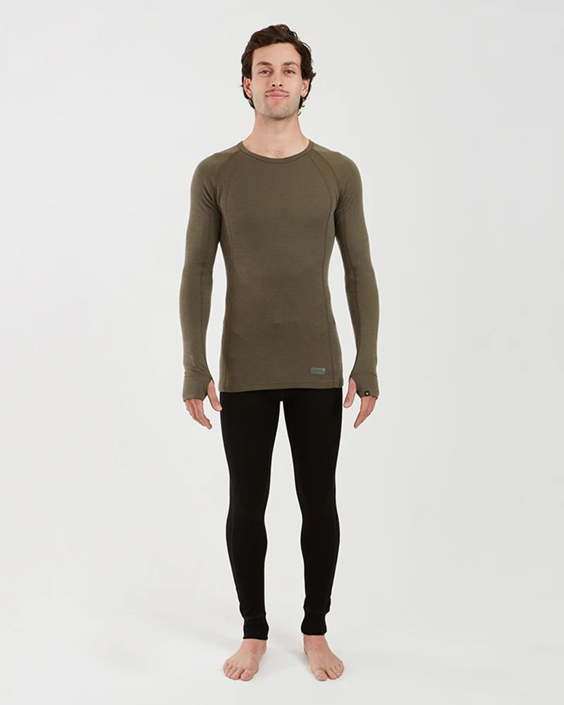 XTM 100% Merino Baselayer Mens Long Sleeve Top - 230gsm