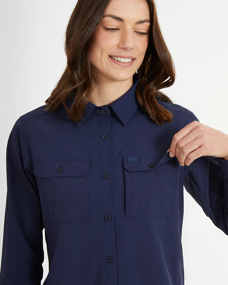 XTM Cumberland Womens Long-Sleeve Hiking Shirt