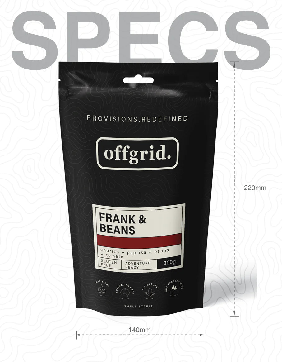 offgrid. Frank & Beans - 300g