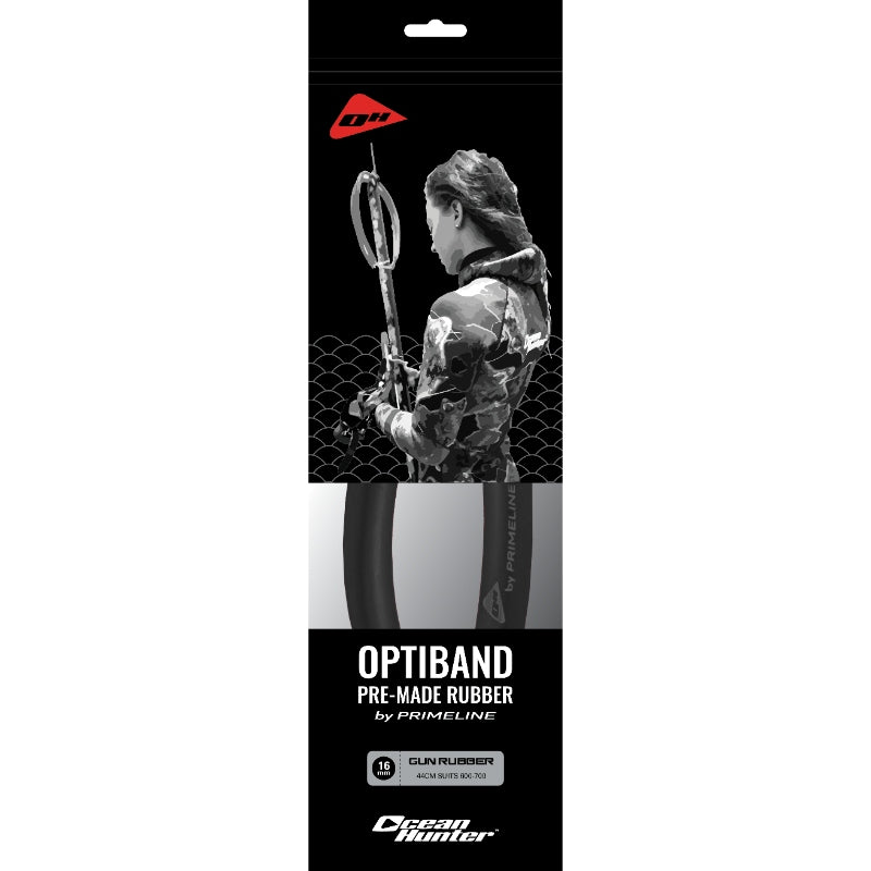 Oceanhunter Primeline Optiband Premade Speargun Rubber - 16mm/44cm( Suits 600-700)