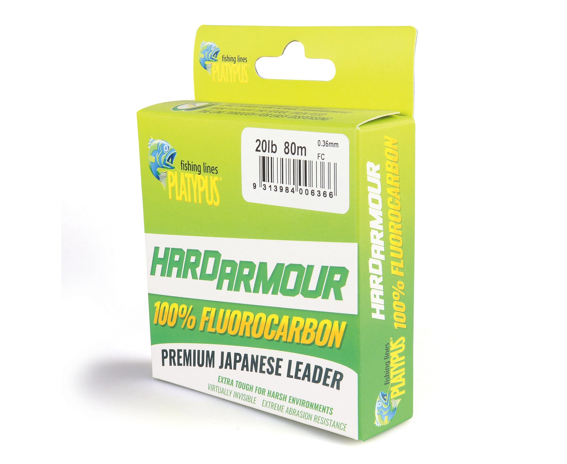 Platypus Hard Armour Premium 100% Fluorocarbon Leader