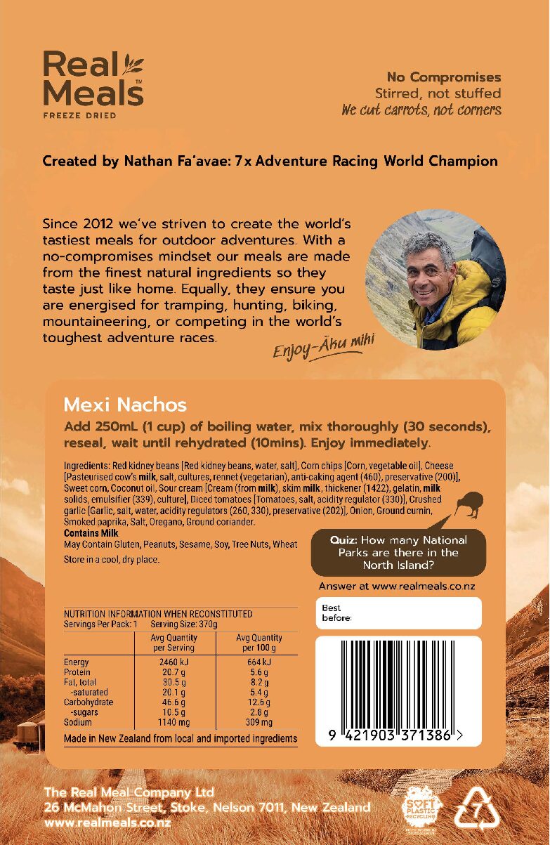 Real Meals - Mexi Nachos