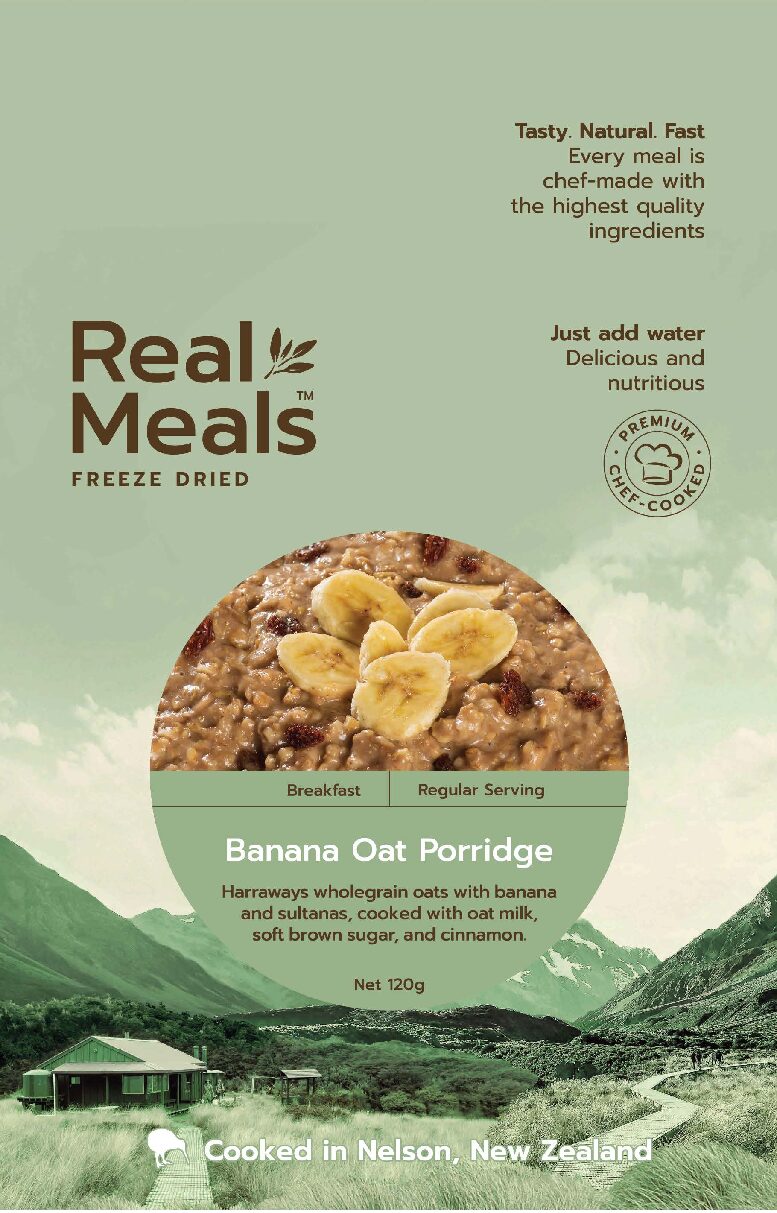 Real Meals - Banana Oat Porridge