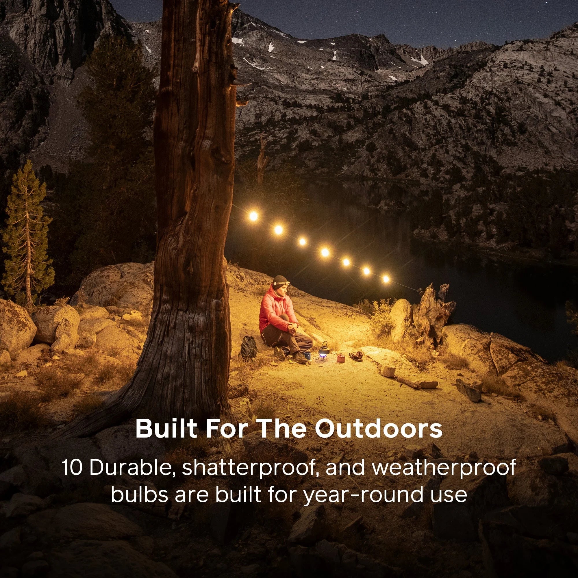 Biolite Luci Solar String Lights - 18ft/5.5m