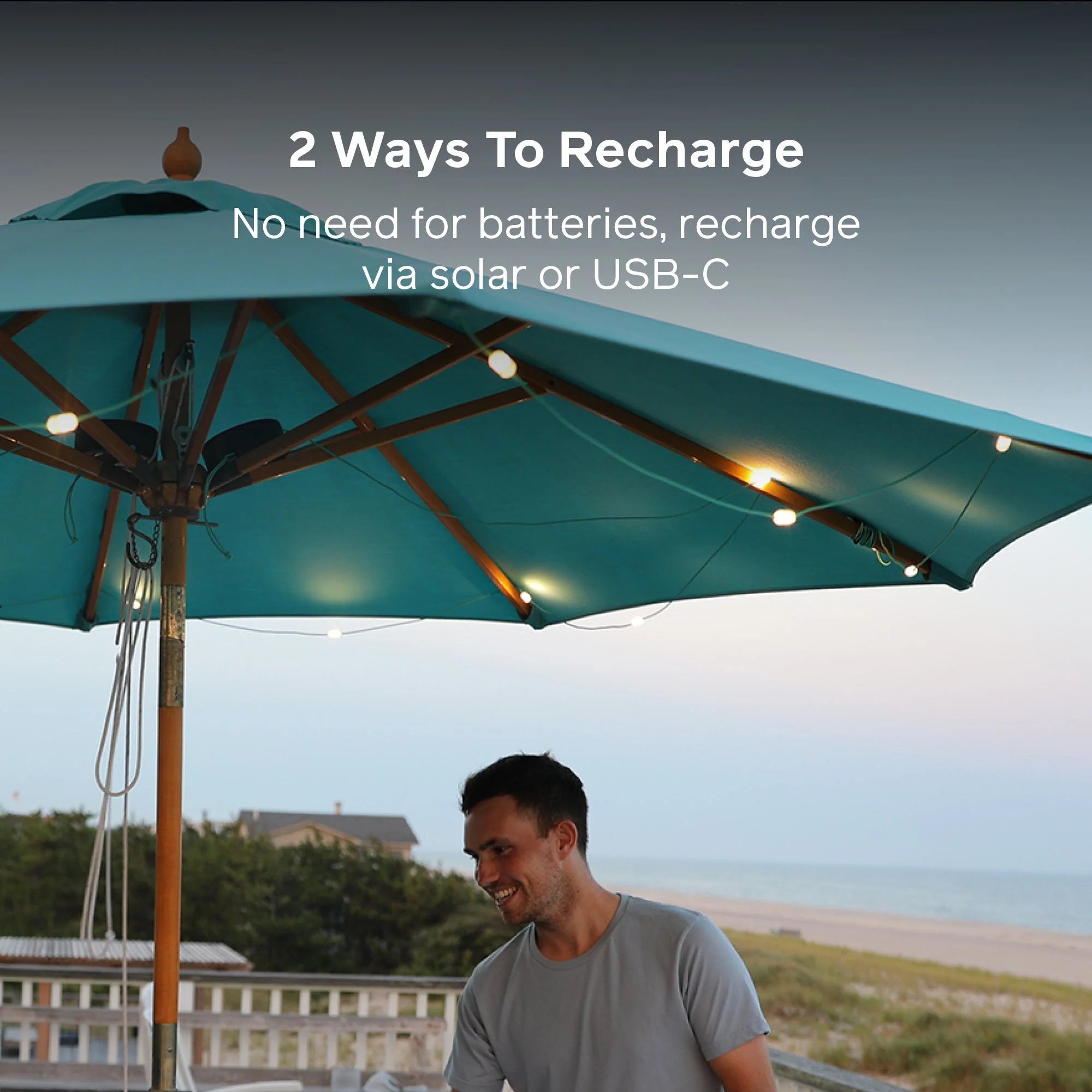 Biolite Luci Solar String Lights - 18ft/5.5m