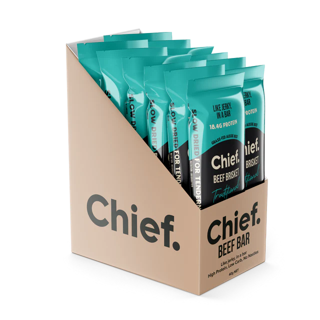 Chief. Grass Fed Aussie Beef Brisket Bar - Traditional