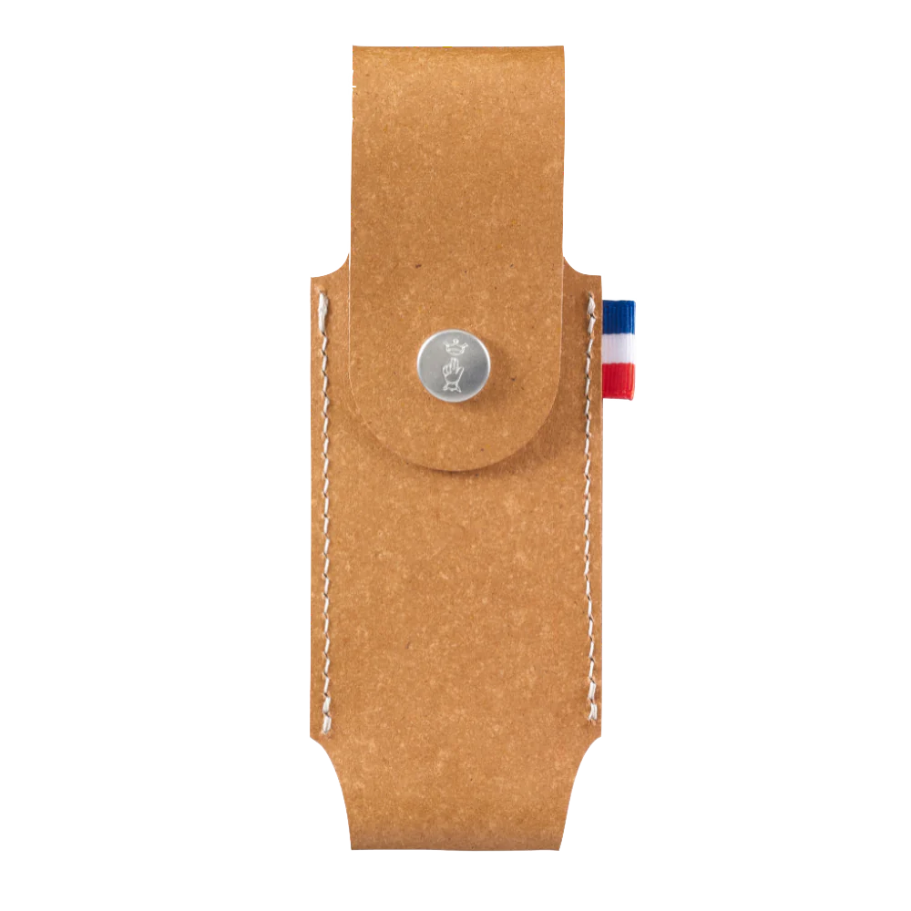Opinel Leather Sheath Simple With French Flag