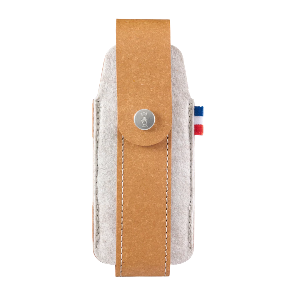 Opinel Sheath with Felt & Leather - Large